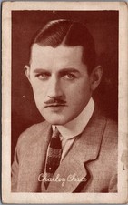 Charley Chase Postcard Silent Film Star Exhibit Supply Co. 1920s Portrait