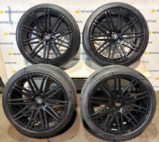 Range Rover Sport Vogue L494 22” Riviera Rv120 Alloys Black 5x120 10.5J ET35