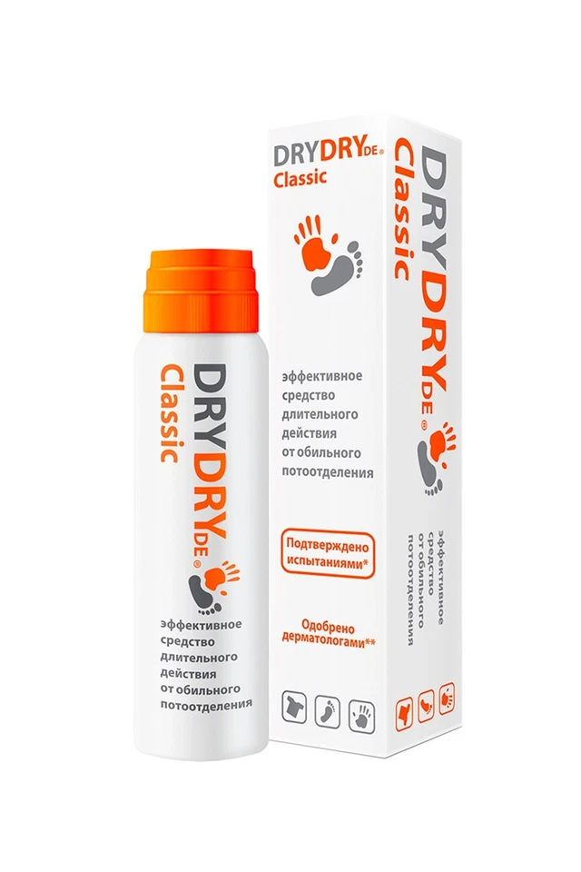 DRY & DRY Original Dry Dry Classic Unisex Antiperspirant Dab-on Deodorant, 35ml