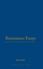 Renaissance Essays by Denys Hay (English) Hardcover Book