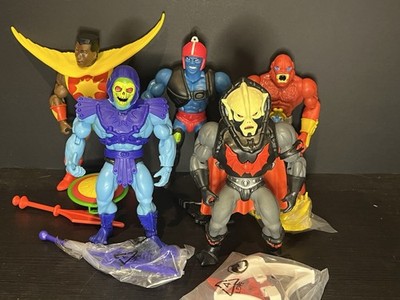 Masters of the Universe Origins Lot LOOSE Hordak Skeletor Sun Man Beast Man MOTU