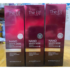 3x 60ml The Elf Nano - White Dose Serum 10X Fast Nourish Skin Advanced Whitening