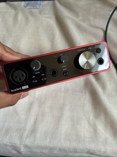 Focusrite Scarlett Solo USB Audio Interface 3rd Generation With Box