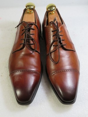 Magnanni Dark Brown Leather Oxfords 9.5M s-l400.jpg main image 4