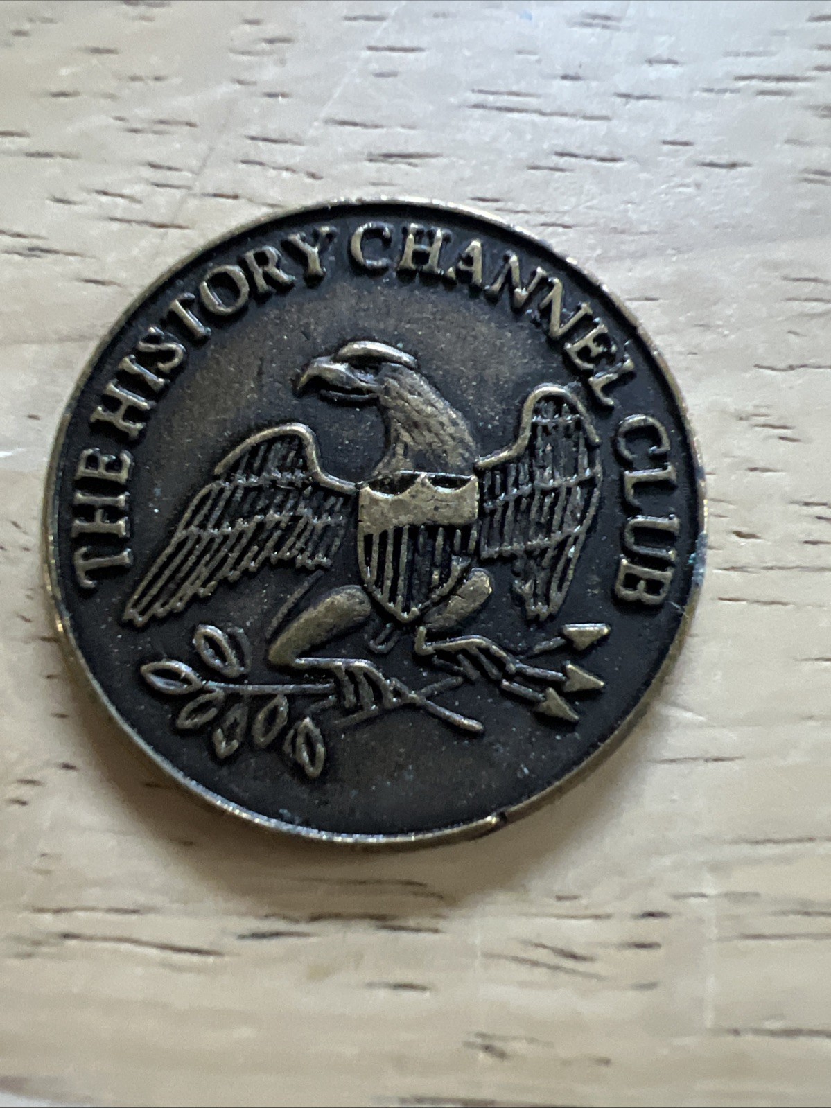 Vintage Patriotic Liberty Bell 1776 The History Channel Club Token Coin