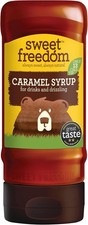 Caramel Syrup 350 g Vegan Drizzle for Coffee and Pancakes Naturally Sweetened