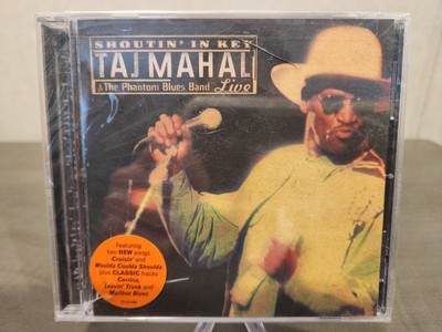New Sealed Shoutin' In Key Taj & The Phantom Blues Band Live CD 2000 *See Desc*