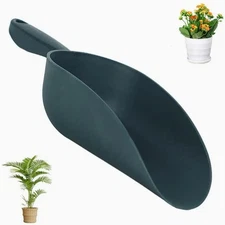 Large Capacity Garden Shovel with Ergonomic Handle for Pot Planting Soil Digging