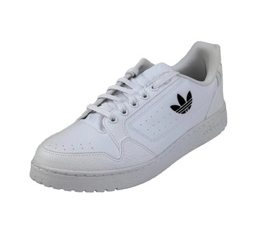 Adidas Originals NY 90 Herren Weiß Schwarz Leder Sneakers Größe 44 HQ5841