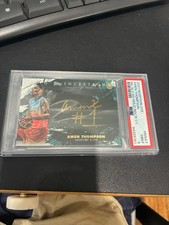 Amen Thompson Inception Silver Signing auto