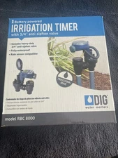 DIG 3/4 in. Digital Timer with Anti-Siphon Valve RBC 8000
