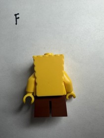 Lego SpongeBob SquarePants 3816 Large Grin and Black Eyebrows Minifigure