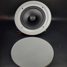 Pyle 8" 2-Way 300W 8ohm Plastic Round In-Wall/Ceiling Speaker PDIC80 (1 Speaker)