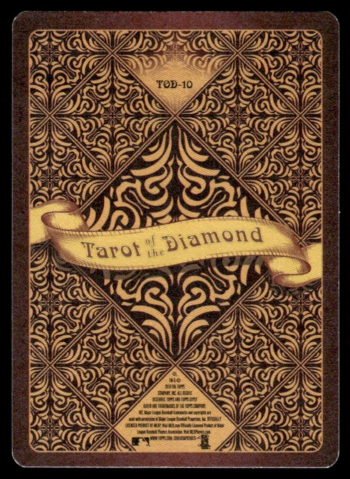 2018 Topps Gypsy Queen Tarot of the Diamond #TOD-10 Giancarlo Stanton - Yankees - Image 2 of 2