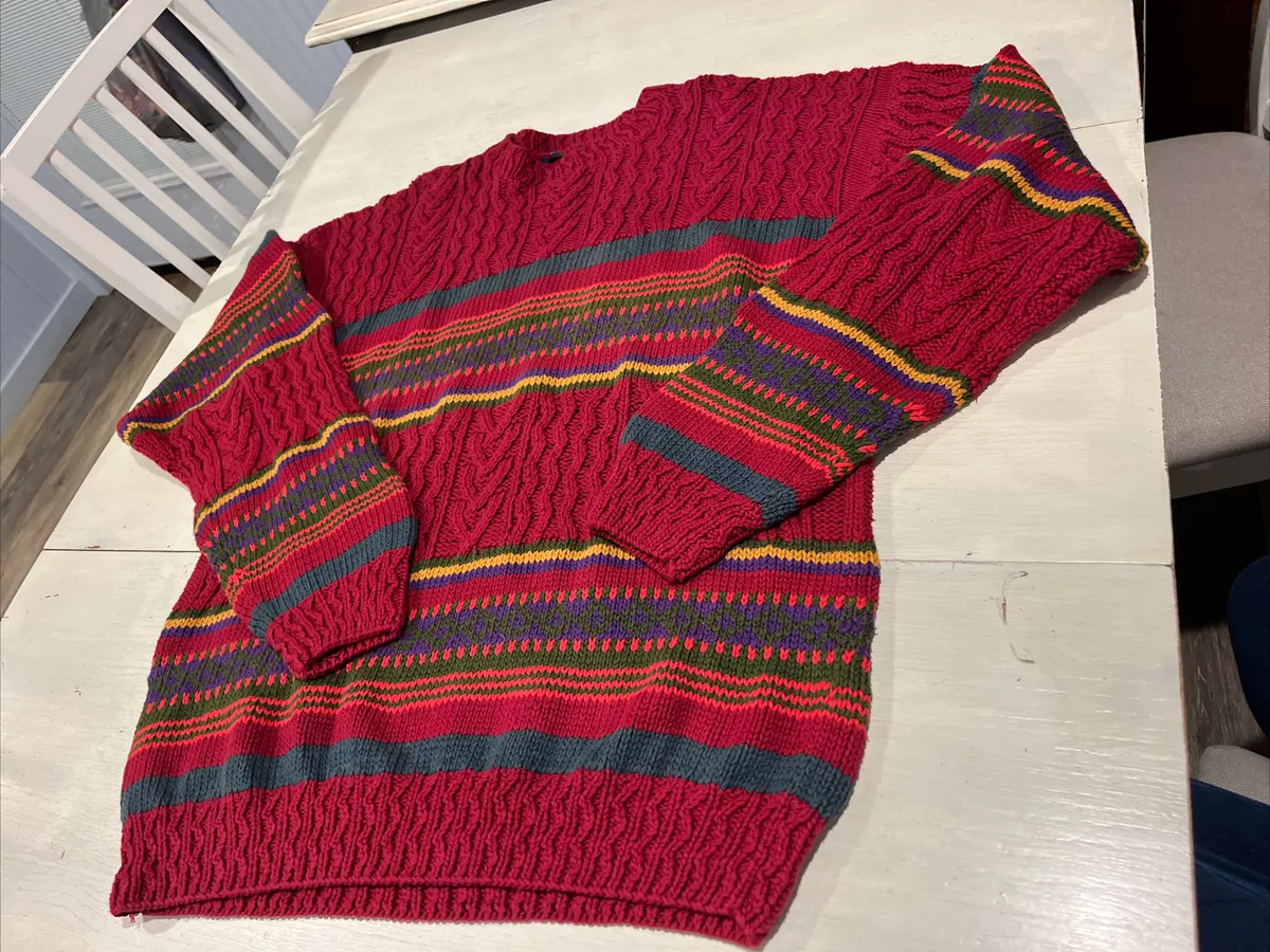 Pull tommy hilfiger multicolore hot sale