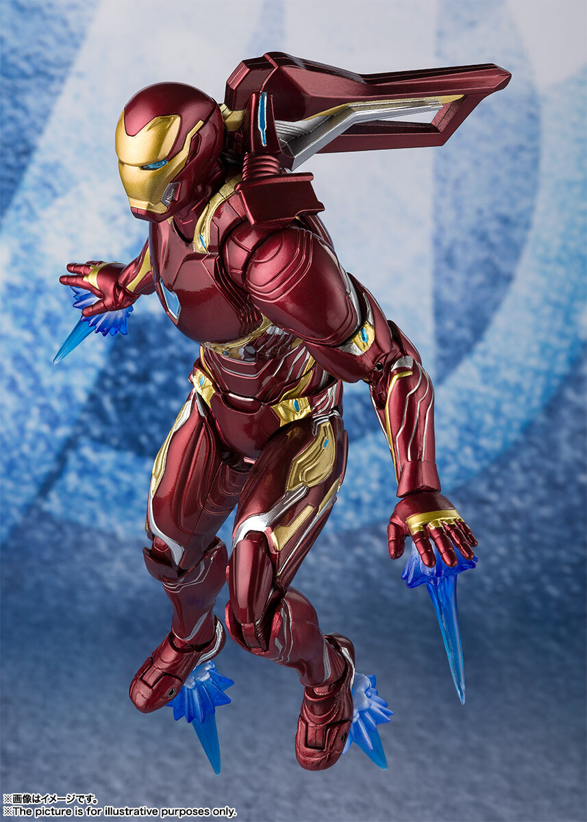 IRON MAN Mk50 NANO WEAPON SET 2 開封品 SH Figuarts Bandai Iron Man Mark L 50 Nano Weapon Set 2