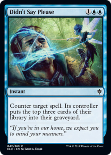 Throne of Eldraine - Didn't Say Please - Foil