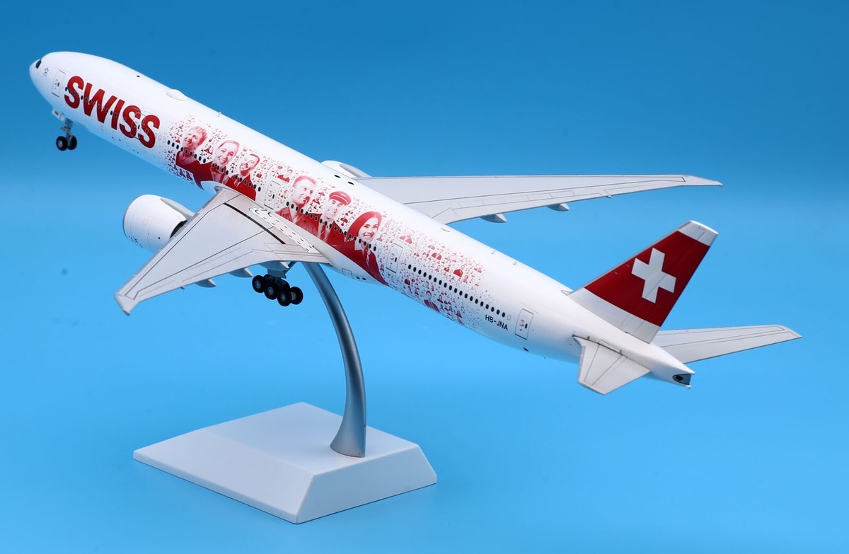 航空機・ヘリコプター B-Models 1:200 SWISS B777-300ER HB-JNA JC Wings 1:200 SWISS Airlines Boeing B777-300 Diecast