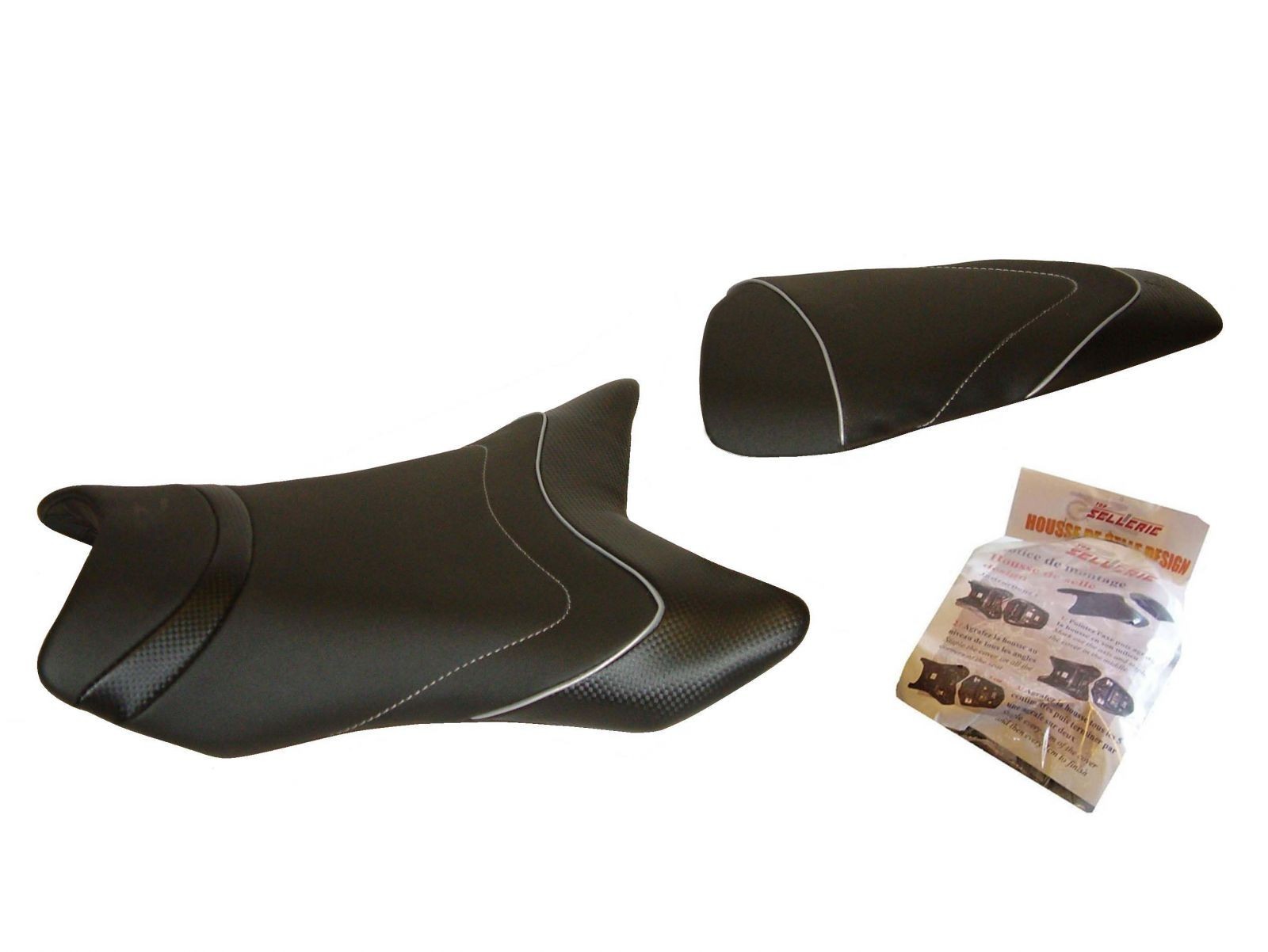 Housse de selle gel Kawasaki ZX-10R pour soulager le mal de dos et les vibrations en moto