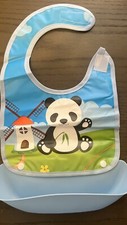 Baby Bibs Boy Girl Silicone Waterproof Feeding Towel Bib Cloth Cartoon Animals