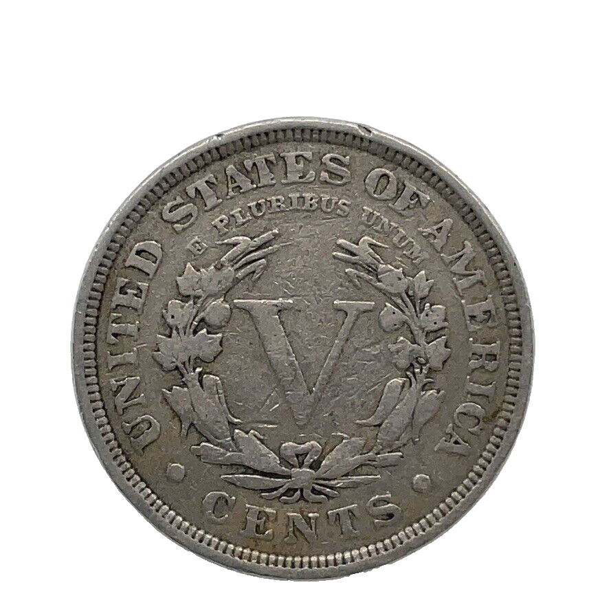1906 Liberty Head V Nickel 5 Cent Piece VF-Very Fine 5c US Coin | eBay