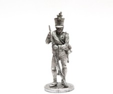 Tin 54mm Napoleonic Wars. Austria. Fusilier of the 4th infantry 1:32 Scale