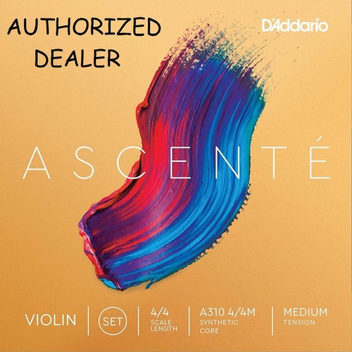Ascente A310 4/4M Violin String Set 4/4 Scale Medium Tension D'Addario - Picture 4 of 13