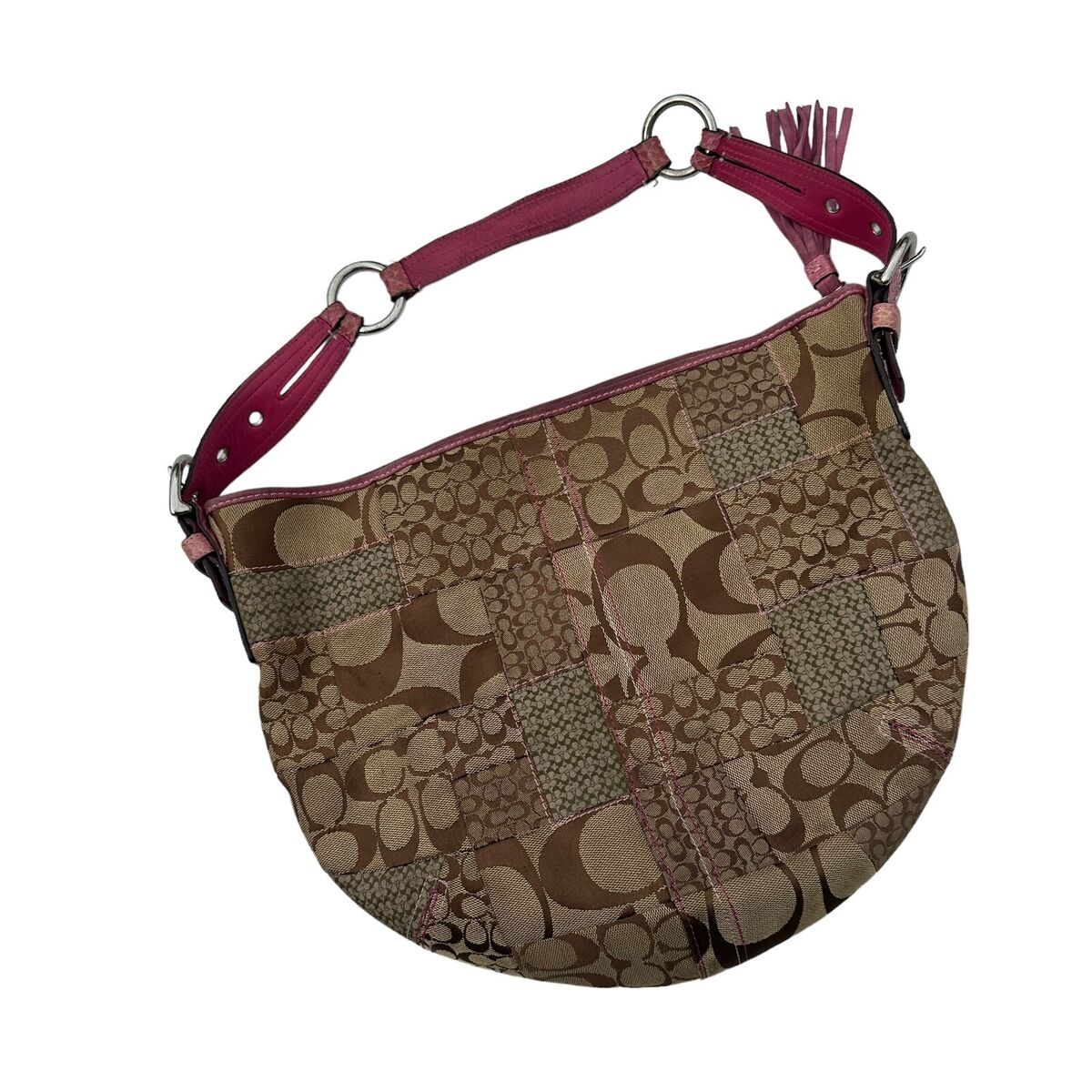 Vintage Coach Pink Leather Snakeskin Exotic Purse Handbag Vintage Coach Pink Leather Snakeskin Exotic Purse Handbag