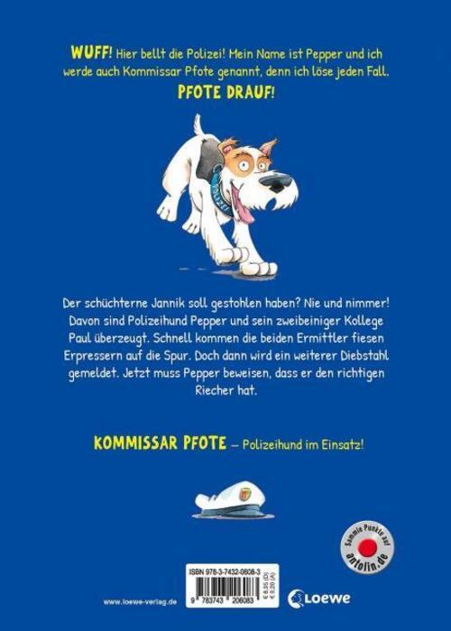 Thumbnail - Katja Reider Kommissar Pfote (band 1) - Immer Der Schnauze Nach