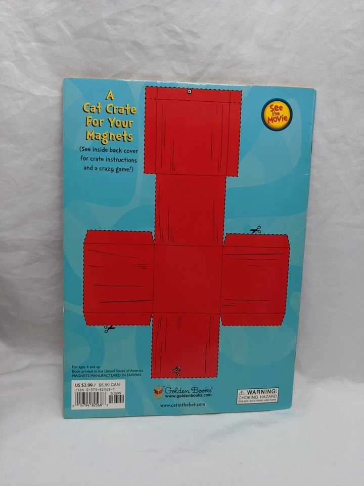 The Cat In The Hat Things In Full Swing Coloring Book With Magnets - Image 2 of 4