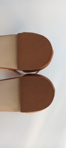 Wittner Size 40 Calissa Brown Leather Flat Sandals Near New - Picture 10 of 15
