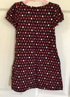 EUC GYMBOREE apple apples back to school girls cotton dress size 4 red,white,blu — photo 4