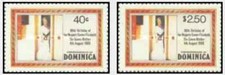 Timbres Famille royale Dominique 656/7 ** (39213)