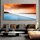 Beach Sea Ocean Canvas Painting Wall Art Posters Landscape Canvas Pictures 810