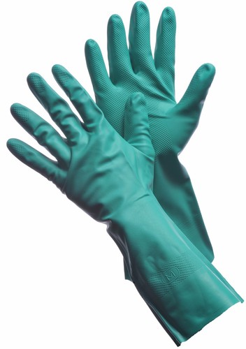 PREMIUM GREEN NITRILE GLOVES, - 15 MIL, 13 LONG, FLOCK LINED - 12 PREMIUM GREEN NITRILE GLOVES, - 15 MIL, 13 LONG, FLOCK LINED - 12