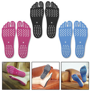 A Pair Beach Foot Pads for Barefoot Invisible Anti-Slip Waterproof Shoes Sticker