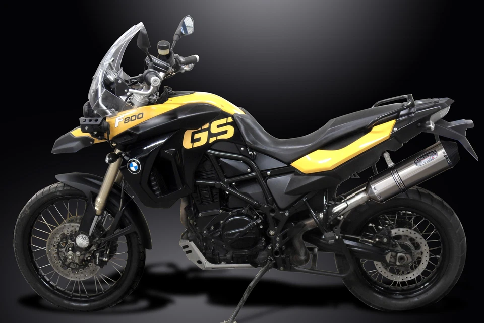 BMW F800GS F700GS F650GS 06-18 Kit de silenciador de escape de acero inoxidable XOval 13,5" Foto 4 de 4