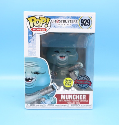 Muncher Ghostbusters Afterlife Funko Pop 929· Glows in Dark Special Edition, NEW