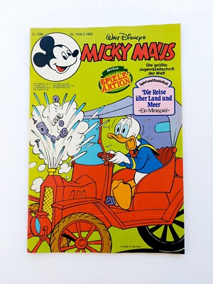 Ehapa - Micky Maus Nr. 10 /1982 - Top Zustand / Z1-2 (mit Beilage & Sammel-Ecke)