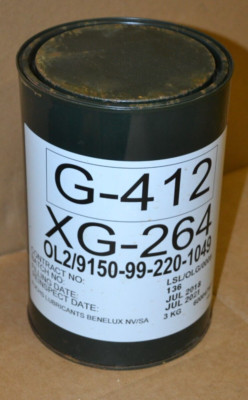 Fuchs Schmierstoffe Graphitfett 3 kg Dose XG-264 G-412