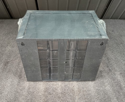 Vintage Akro-Mils Model 10115 15 Drawer Storage Center Organizer New in Wrapper - Picture 4 of 6