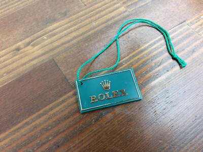 Rolex 68273 DateJust Vintage Green Hang Tag