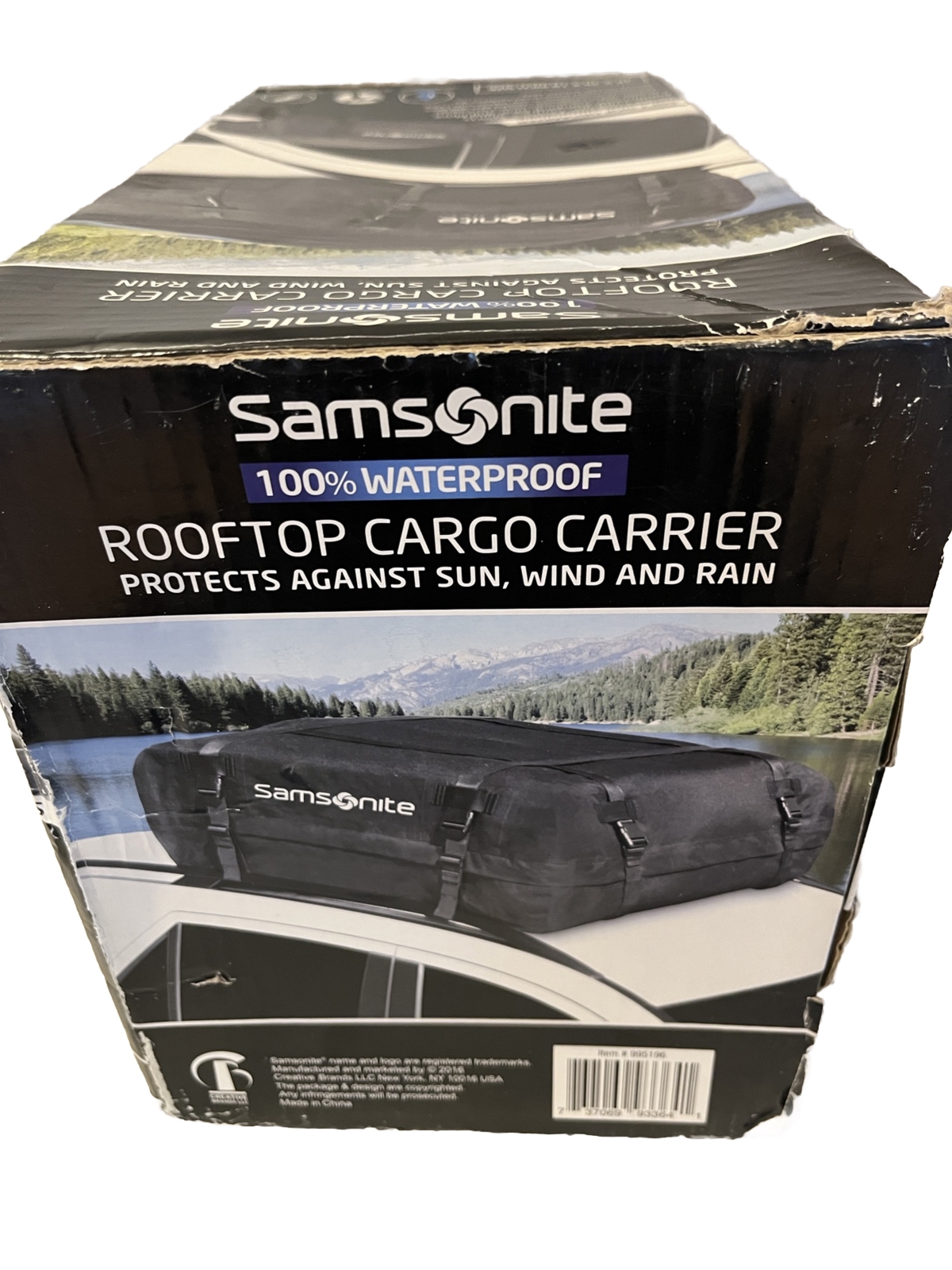 Samsonite Car Rooftop Cargo Carrier 100 Waterproof 15 Cubic Ft Easy