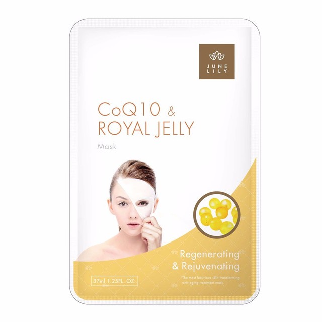 JuneLily CoQ10 & Royal Jelly Facial Mask 10 Pack eBay