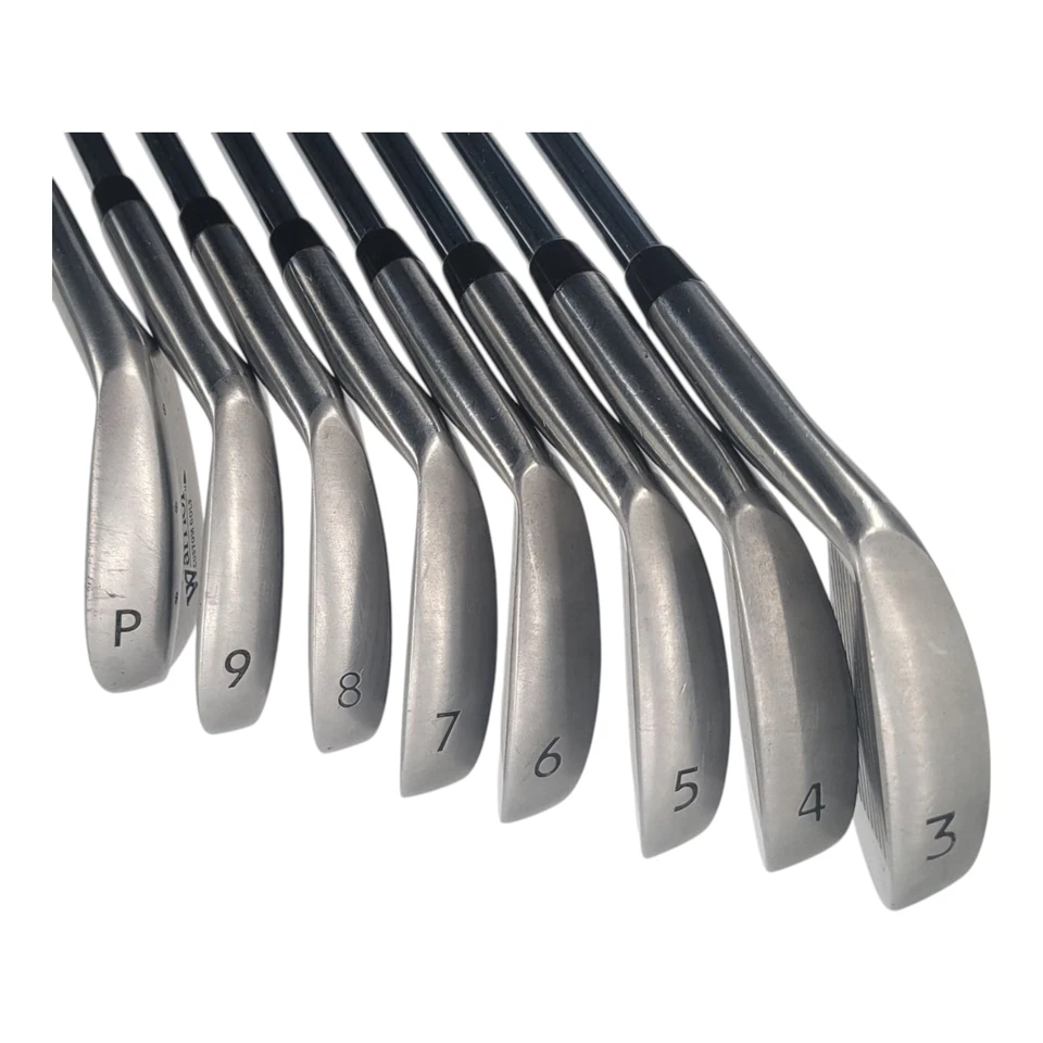 Juego de hierros para palos de golf Warrior personalizados para hombre diestro eje de acero empuñaduras originales Foto 3 de 4