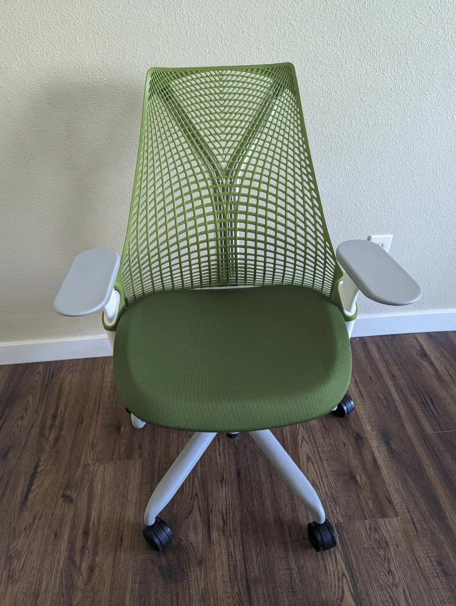 Herman Miller Sayl Office Chair Apple Green Adjustable Arms