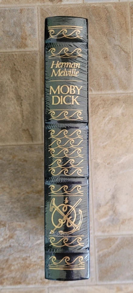 SEALED Moby Dick the Whale Herman Melville Collectors Edition Leather RARE Foto 2 de 4
