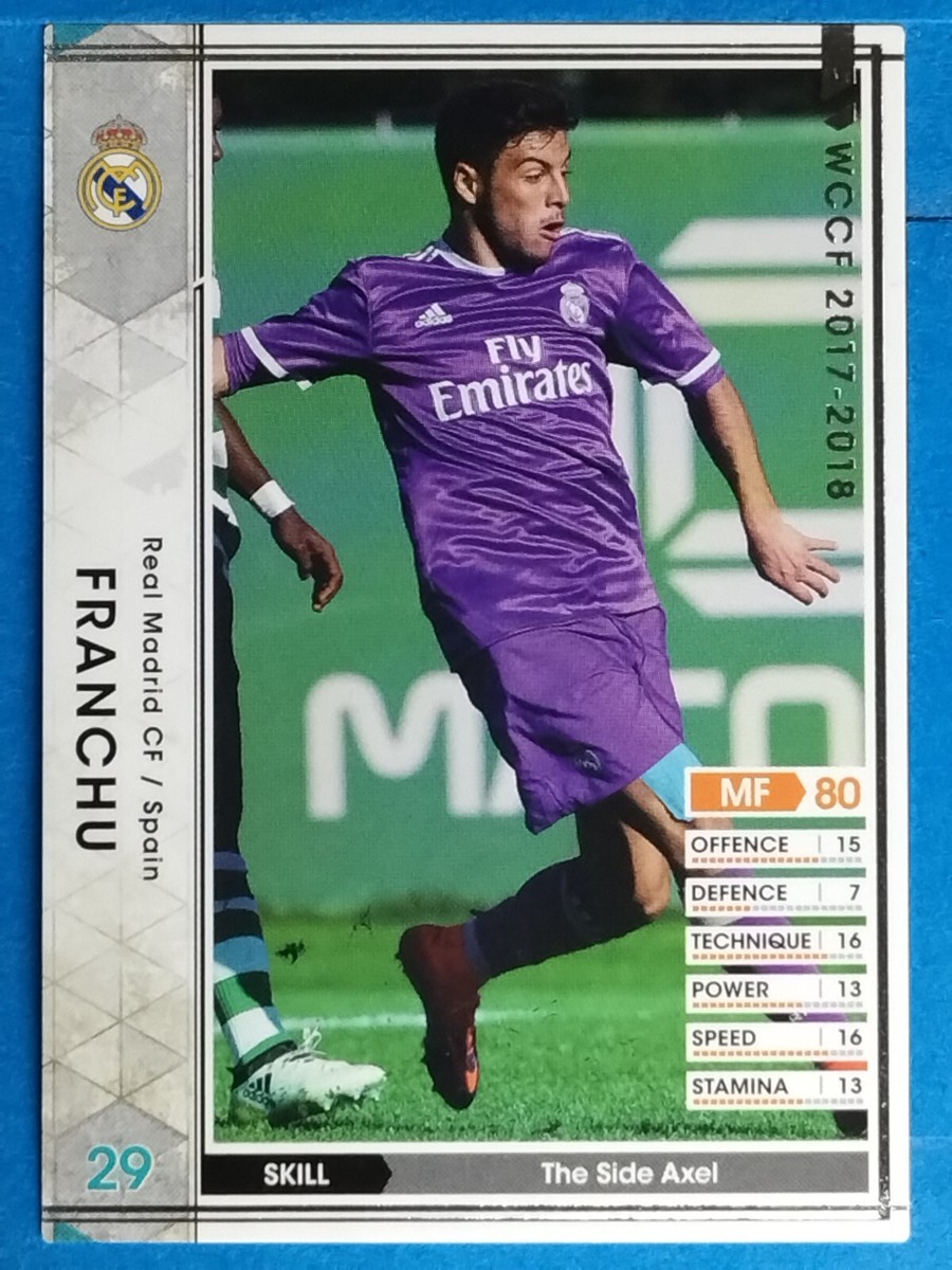 Panini WCCF A48/51 2017-2018 Franchu Japan Pre-Owned | eBay