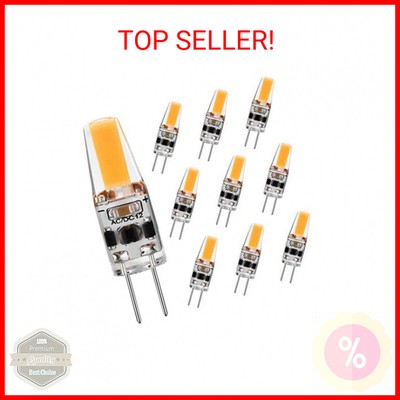 G4 LED Bulb 2W Equivalent to 20W T3 JC Type Bi-Pin G4 Base Halogen Bulb, AC/DC 1