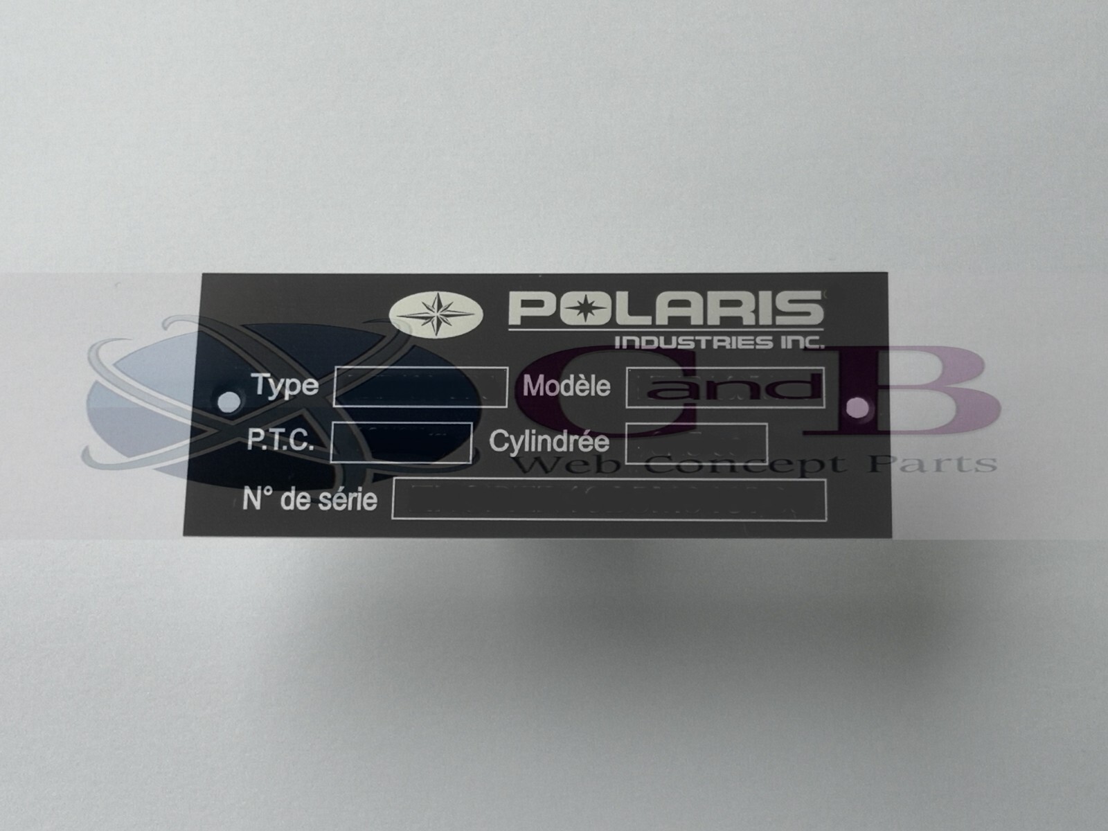 Plaque de cadre Polaris anti-choc et protection de chassis quad